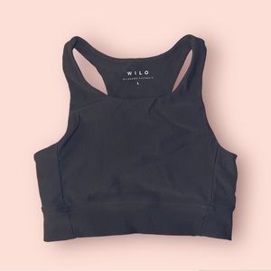 WILO Longline Grey Sports Bra